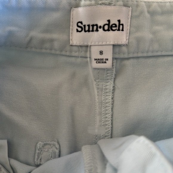 Aritzia Sun•deh Sundays Best Jaden Pant Chino in Lt Blue 6 - Picture 6 of 13